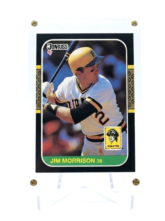 Leaf Other - 1987 Donruss - Jim Morrison #484 Pittsburgh Pirates Baseball Card NM